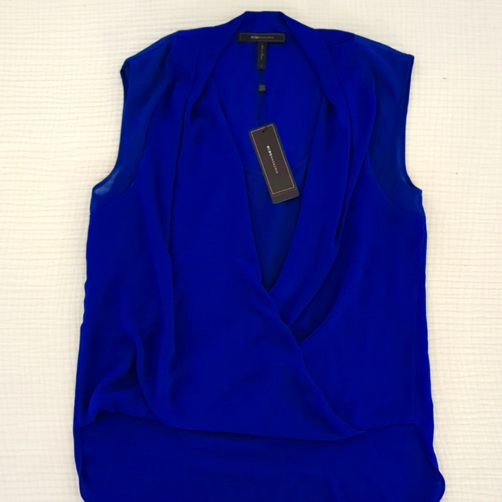 BCBG Max Azria Remy Sleeveless Top Size S NWT
